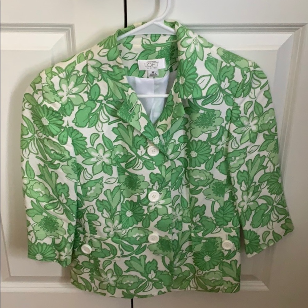 Ann Taylor Loft 4P Crop Jacket
